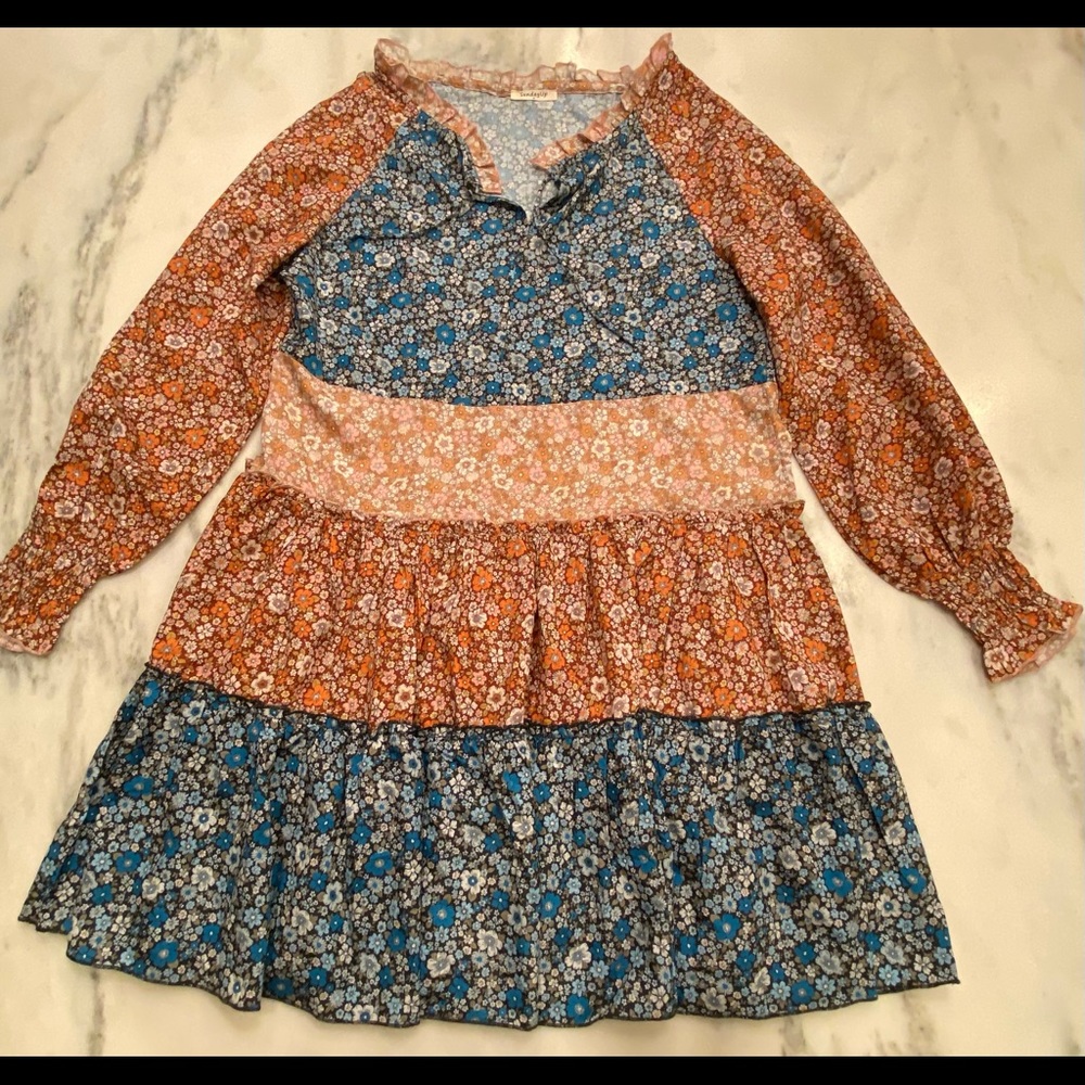 Sunday Up flowy Bohemian style dress